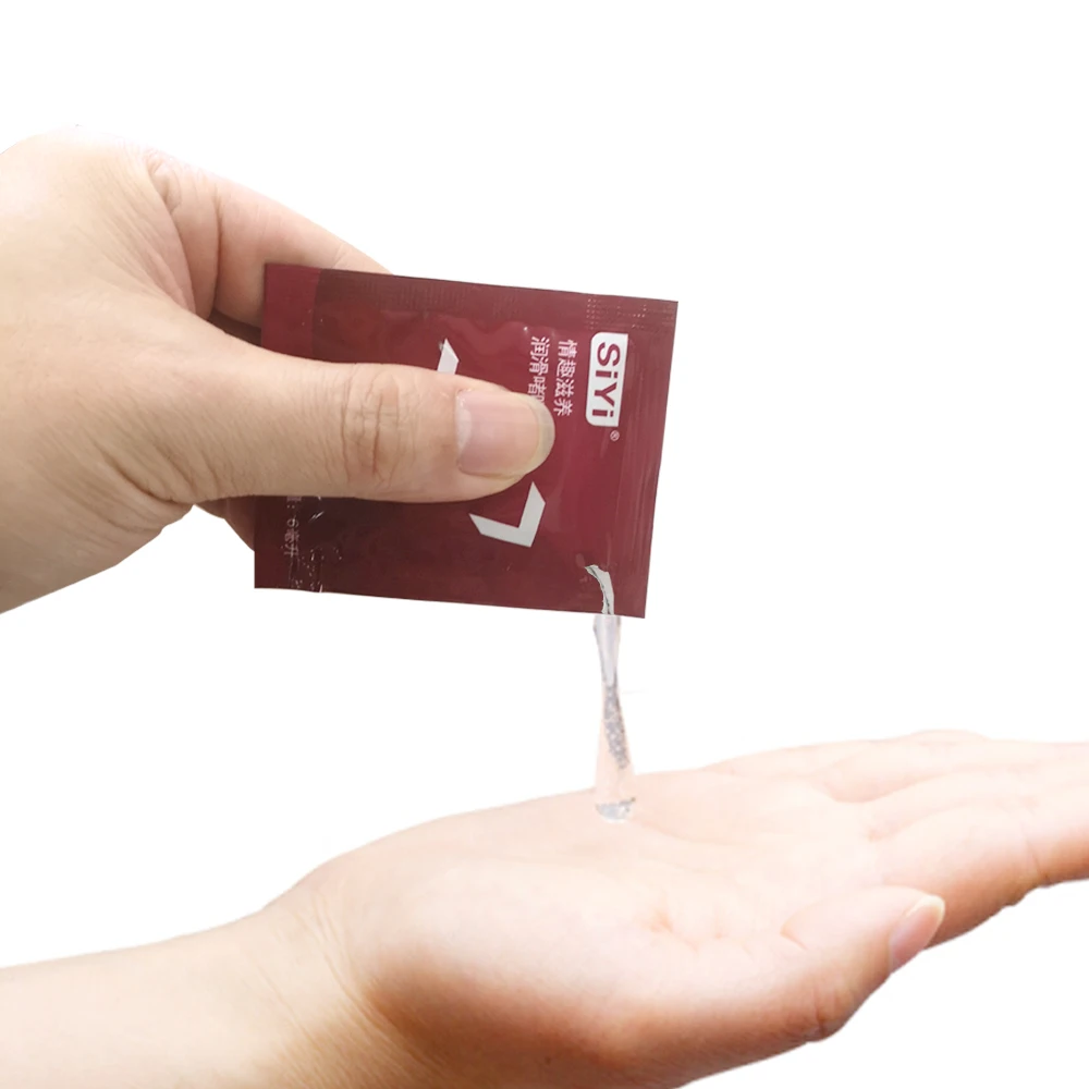 Более безопасный секс смазка на водной основе для секса Шелковое Касание