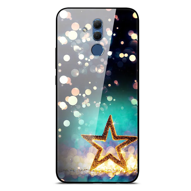 Mate 20 Lite чехол для huawei mate 20 Lite чехол s 6,3 силиконовый бампер из закаленного стекла+ Жесткая задняя крышка из поликарбоната чехол для телефона s Coque - Цвет: 26