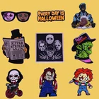 SP716 заколки в виде фильмов ужасов, металлические эмалированные заколки и броши для лацканов, заколка для рюкзака, сумки, значок, коллекция, подарок на Хэллоуин, друзей