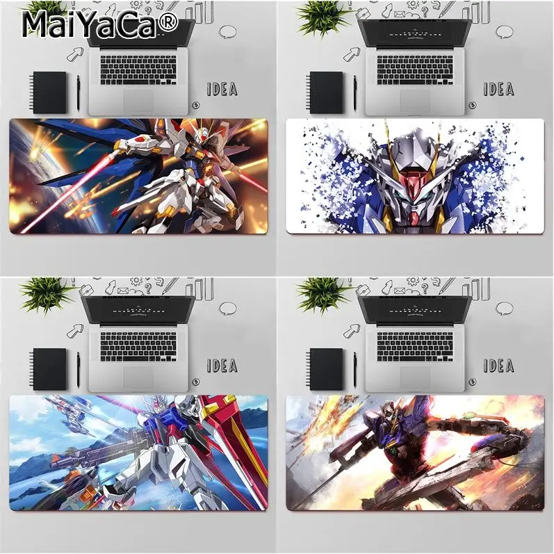 Высококачественные игровые коврики MaiYaCa для геймеров GUNDAM коврик мыши бесплатная