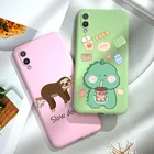 Чехол для Samsung A02, Мягкая силиконовая задняя крышка из ТПУ для Samsung Galaxy A02 A 02 SM-A022G, бампер 6,5 дюйма, милый мультяшный