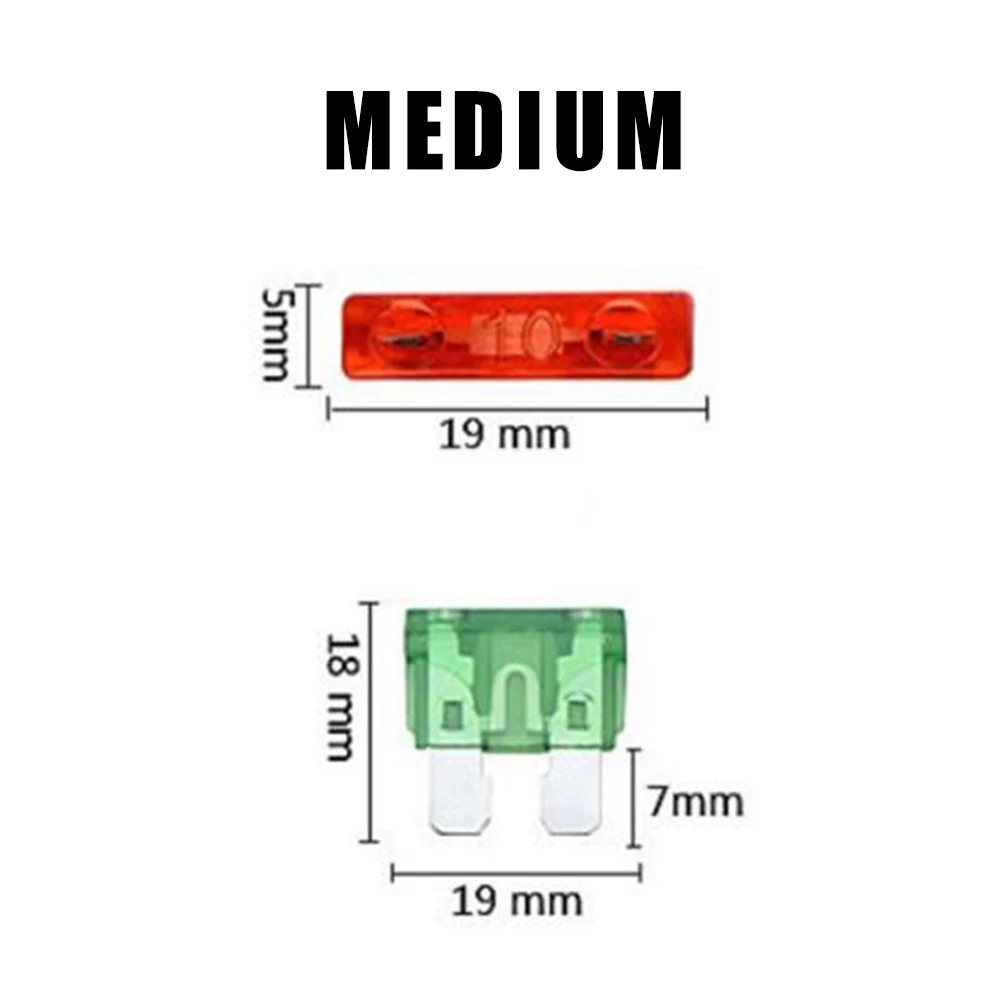 

5sets Fuse ATO Adapter Add-A-Circuit Auto Car Fuse Holder Reliable Newest