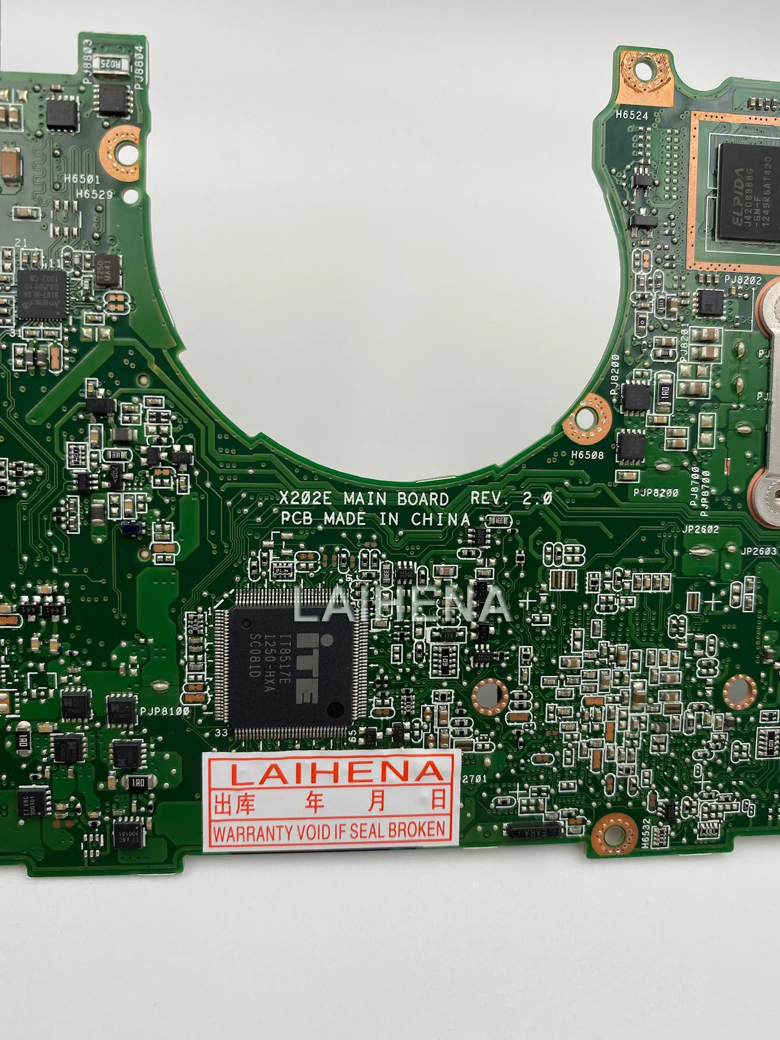 Материнская плата X202E 2GB REV2.0 2 ядра для ноутбуков ASUS X201E S200E.