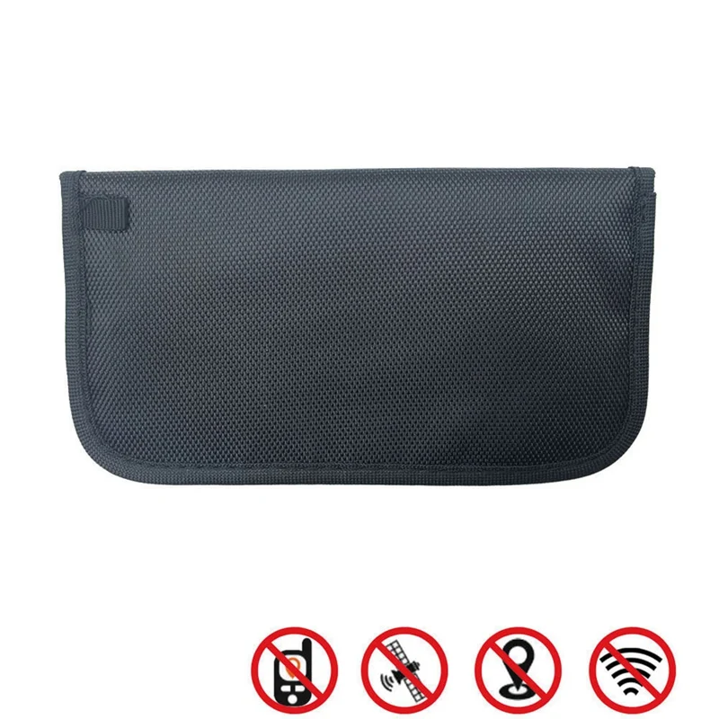 

Fit Car Fob Signal Blocker Faraday Bag Signal Blocking Bag Shielding Pouch Wallet Case for ID Card/Car Key