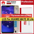 100% Оригинальный 6,3 ''IPS дисплей с рамкой для Huawei Mate 20 Lite ЖК сенсорный экран дигитайзер Запасные части + Сервисный пакет