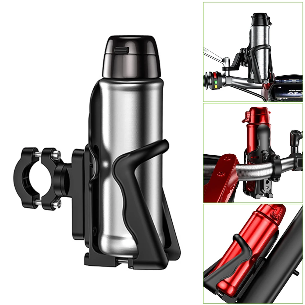 

Universal Motorcycle Drink Holder Motor Bike Cup Holder for ATV Dirt Bike Water Bottle Mount Adjustable Drinking Cup Bracket