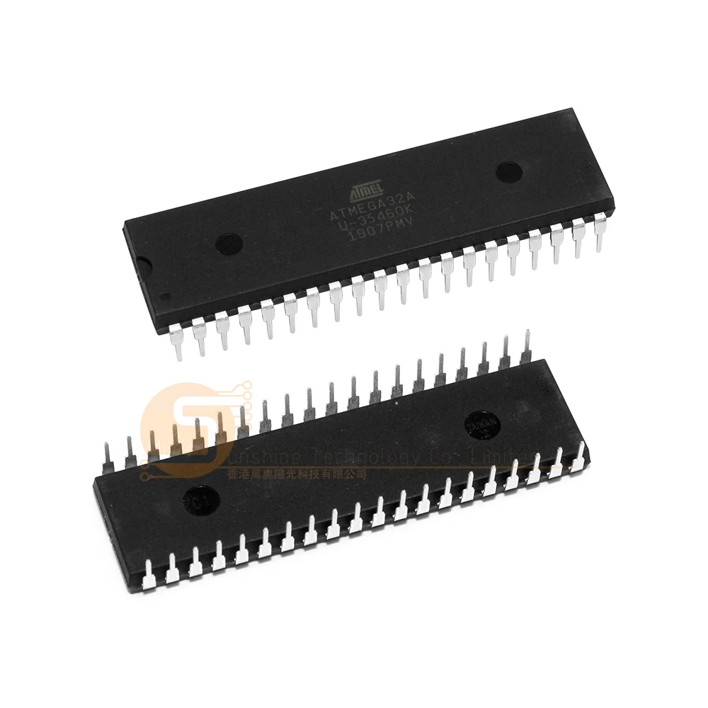2 шт. ATMEGA32A-PU DIP-40 ATMEGA32A ATMEGA32 DIP40 32A-PU ATMEGA32L-8PU ATMEGA32-16PU ATMEGA32-16PI | Электронные компоненты