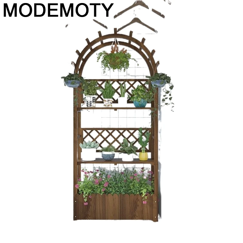 

Terraza Huerto Urbano Madera Estanteria Para Plantas Wood Plant Stojak Na Kwiaty Balcony Shelf Dekoration Outdoor Flower Stand