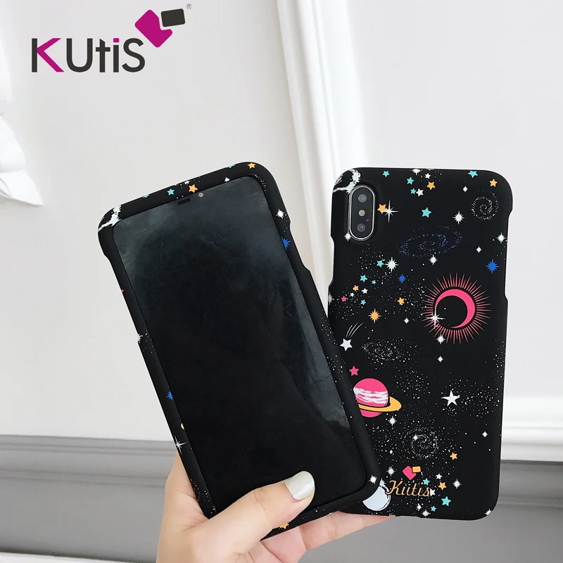 Серебристый Для iphone XS max чехол, 360 Защита передняя+ задняя матовая крышка coque для iphone 11 pro max 8 plus 7 6 X XS Фламинго Модный чехол - Цвет: Серебристый