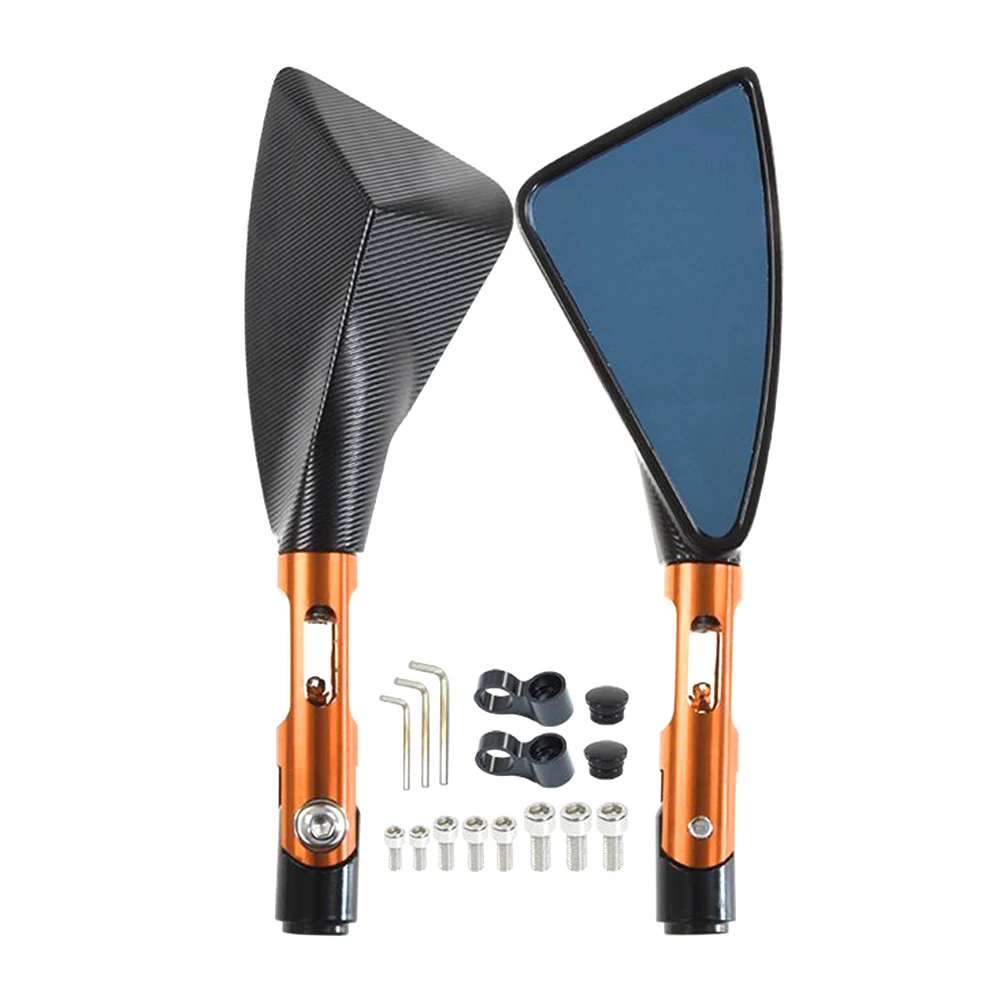 Зеркало для обзора мотокросса 8/10 мм алюминиевые мотоциклетные зеркала с ЧПУ