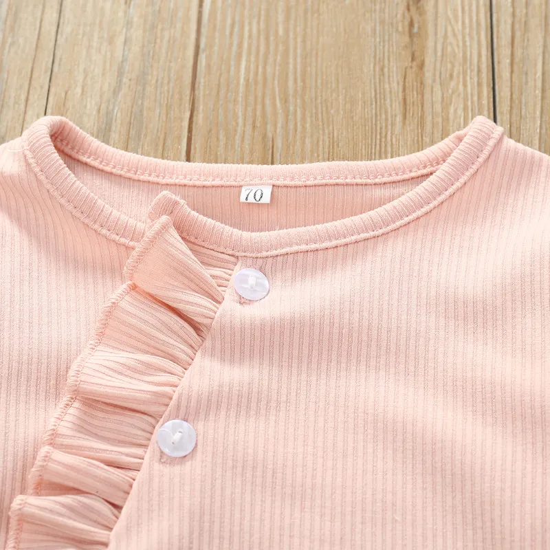 Осенняя повседневная одежда для новорожденных девочек CANIS комбинезон на