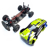 carbon fiber 4wd 110 touring car on road drift rc car chassis frame kit with car shell