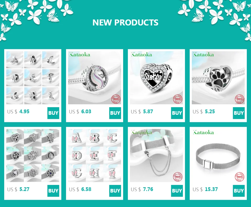 Valentine's Day gift Connected heart Golden button Charms Beads 925 Silver Fit Original Pandora Charm Bracelet Jewelry making