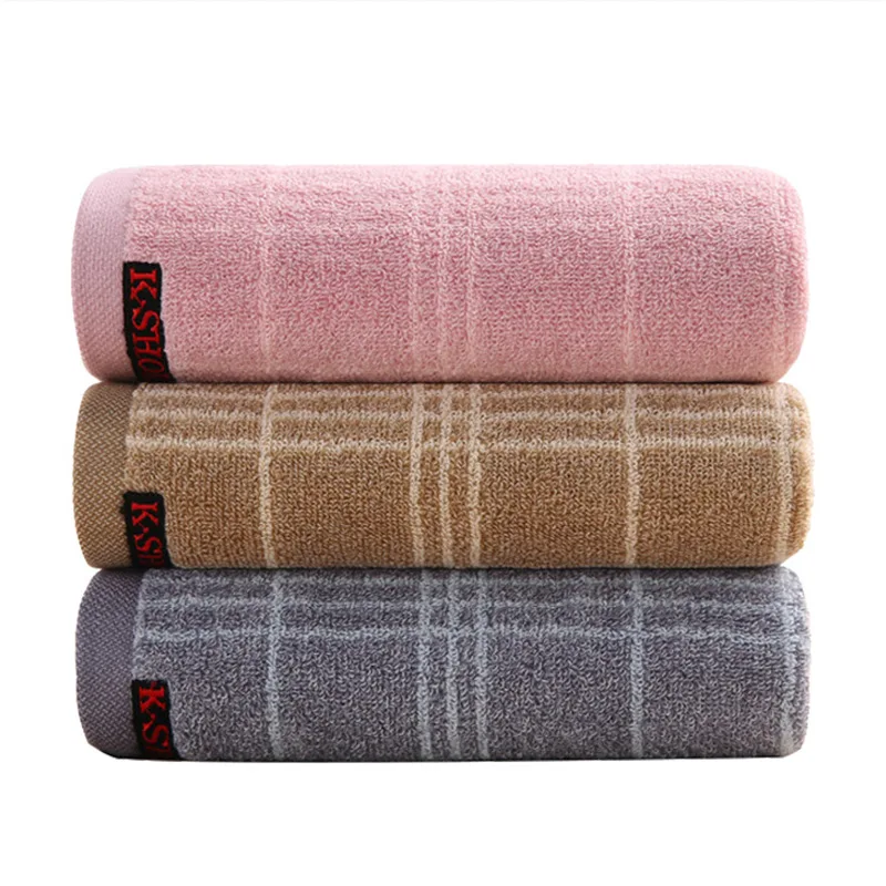 

2021 new household towel face wash towel solid color towel