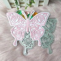 new big butterfly metal cutting dies decorative diy scrapbooking steel craft die cut embossing paper cards stencils