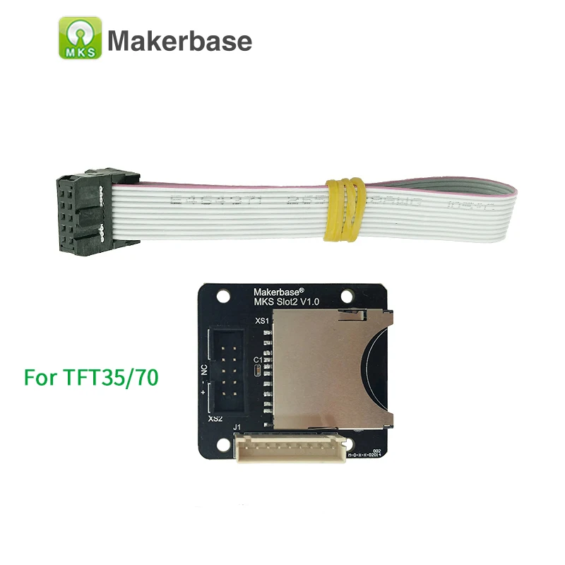 Makerbase MKS слот для TFT 28/32/35/70 SD внешний кардридер модуль разъема Расширенный адаптер