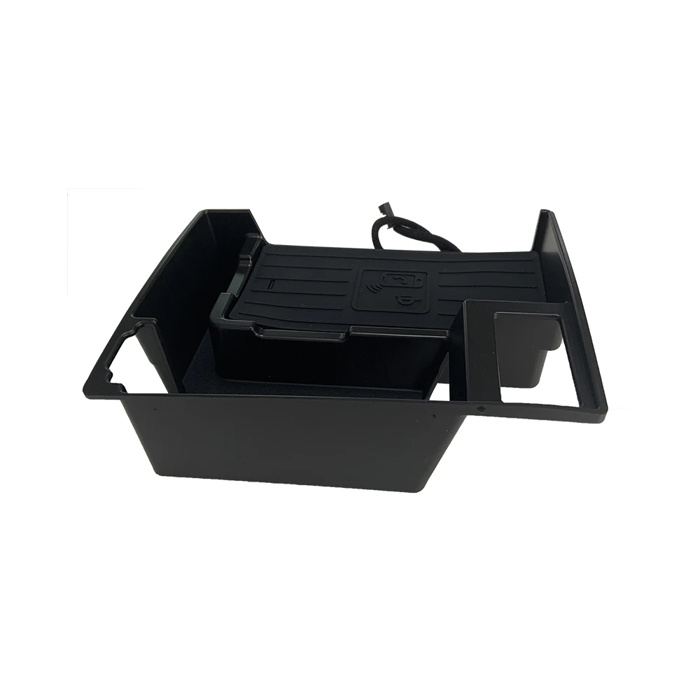 Автомобильное беспроводное зарядное устройство QI для Audi A6 C7 A7 2014 2017 10 Вт чехол