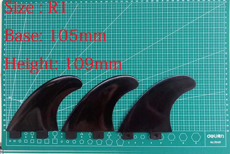 BiLong FCS перформер для серфинга плавники Tri fin нейлон+ стекловолокно черный для FCS коробка для серфинга плавники четыре размера серфинга