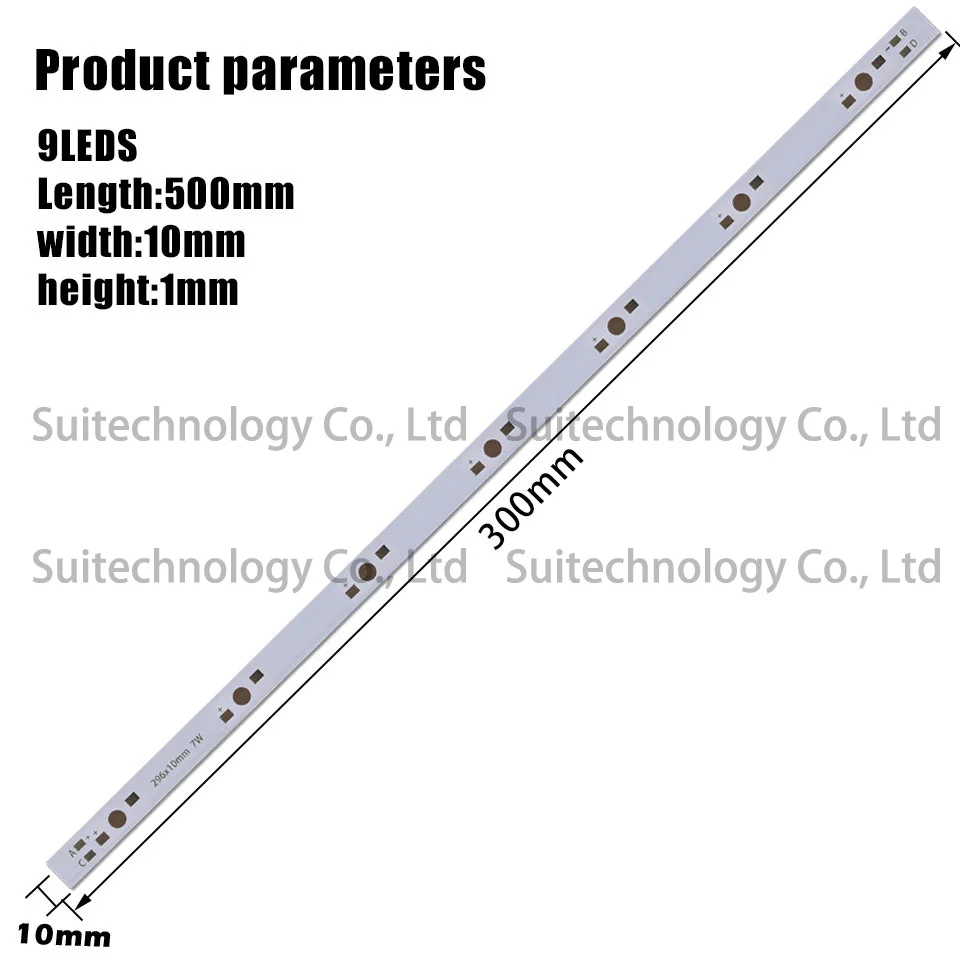 Светодиодная Прямоугольная алюминиевая опорная пластина 1 Вт 3 5 радиатор высокой