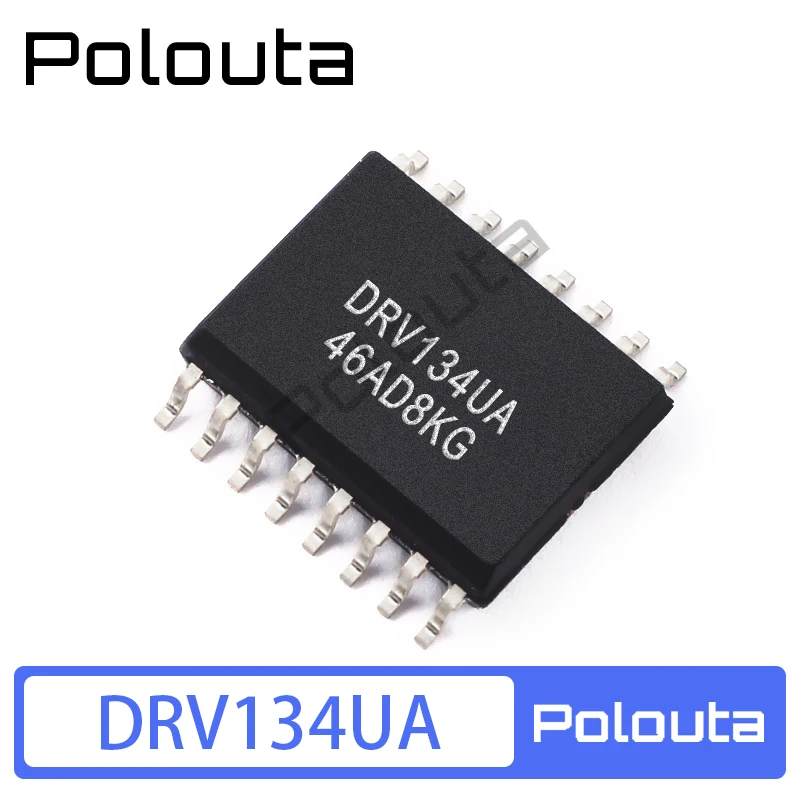 

Polouta DRV134UA DRV134 SOP-16 SMD IC Audio Balanced Line Driver DIY Acoustic Components Kits Arduino Nano Integrated Circuit