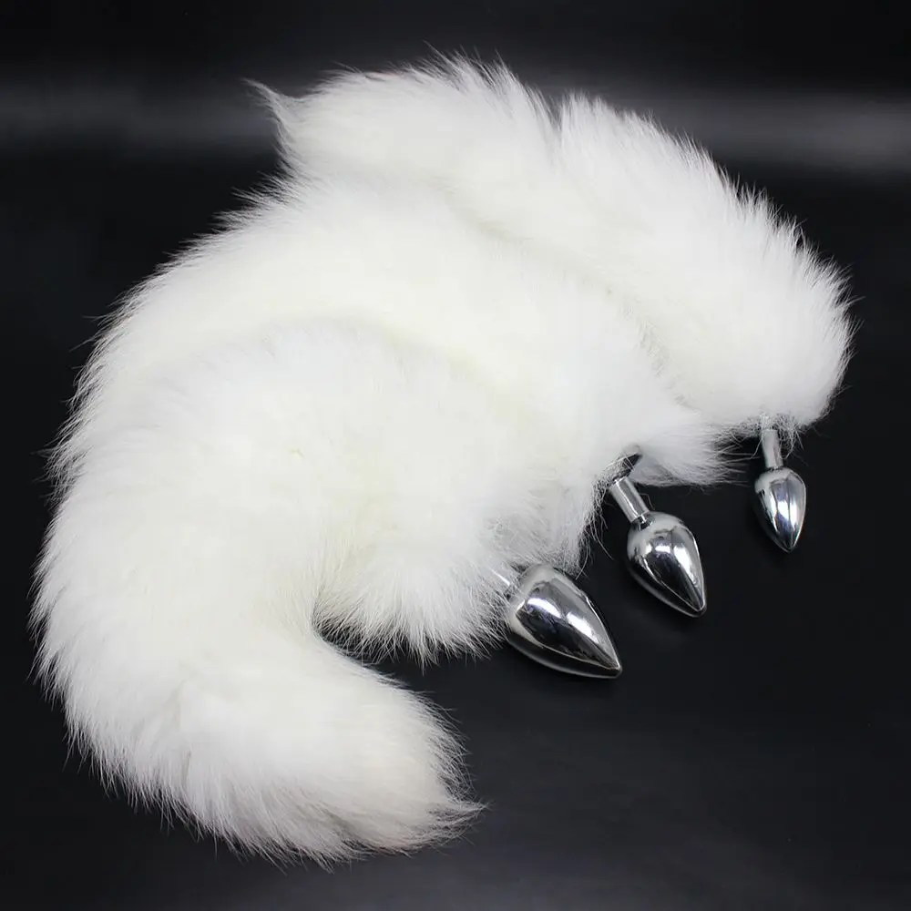 Thierry сексуальный лисий хвост Анальная пробка секс-игрушки Металлическая S/M/L для