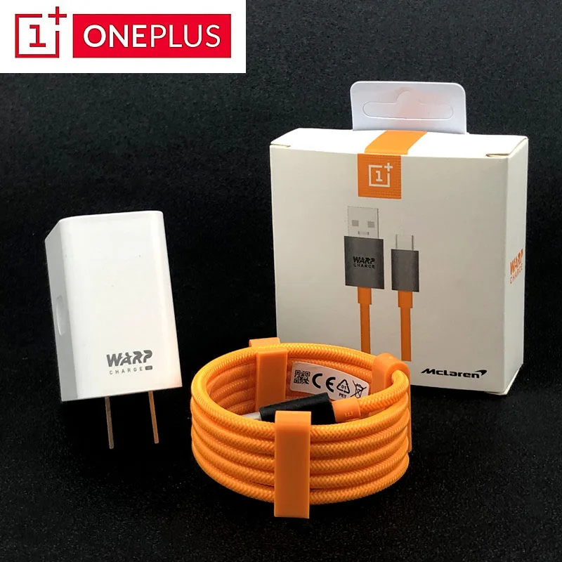 Оригинальный адаптер питания 7 Pro OnePlus Warp Charge EU 30 Вт быстрое зарядное устройство 4A