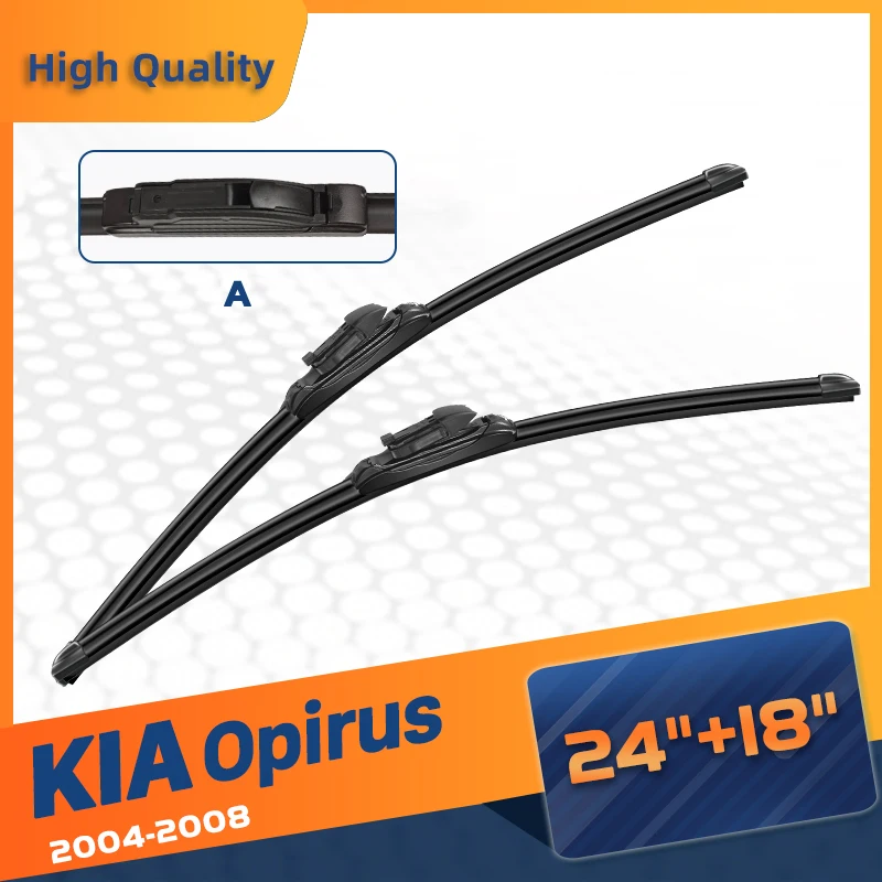 

Щетка стеклоочистителя CELANOVA для KIA Opirus 2004-2008 24 дюйма + 18 дюймов, резиновые стеклоочистители без рамки
