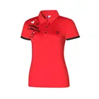 2022 летняя новая женская футболка для гольфа, дышащая и быстросохнущая модная футболка для гольфа, бесплатная доставка