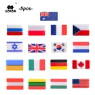 5 шт., силиконовые бусины-прорезыватели для зубов