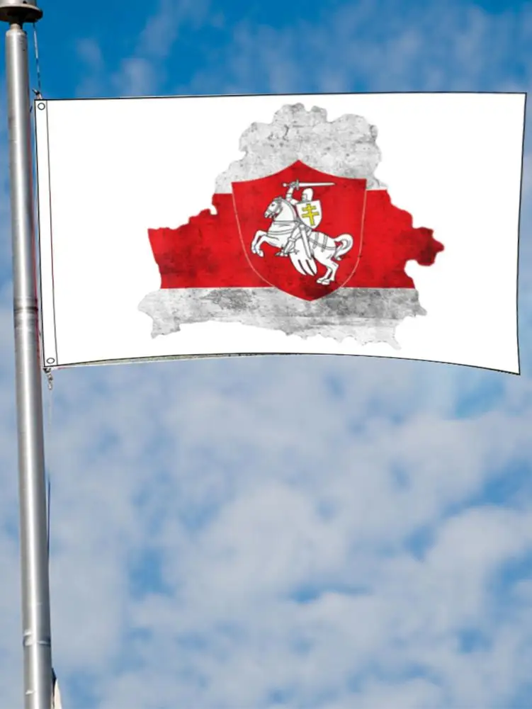 

Belarus white knight pagonya 60x90CM/150x90CM flag