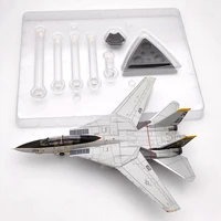 diecast 172 f 14a tomcat american aircraft f14 vf 33 with base alloy aircraft for collectible souvenir show gift toy