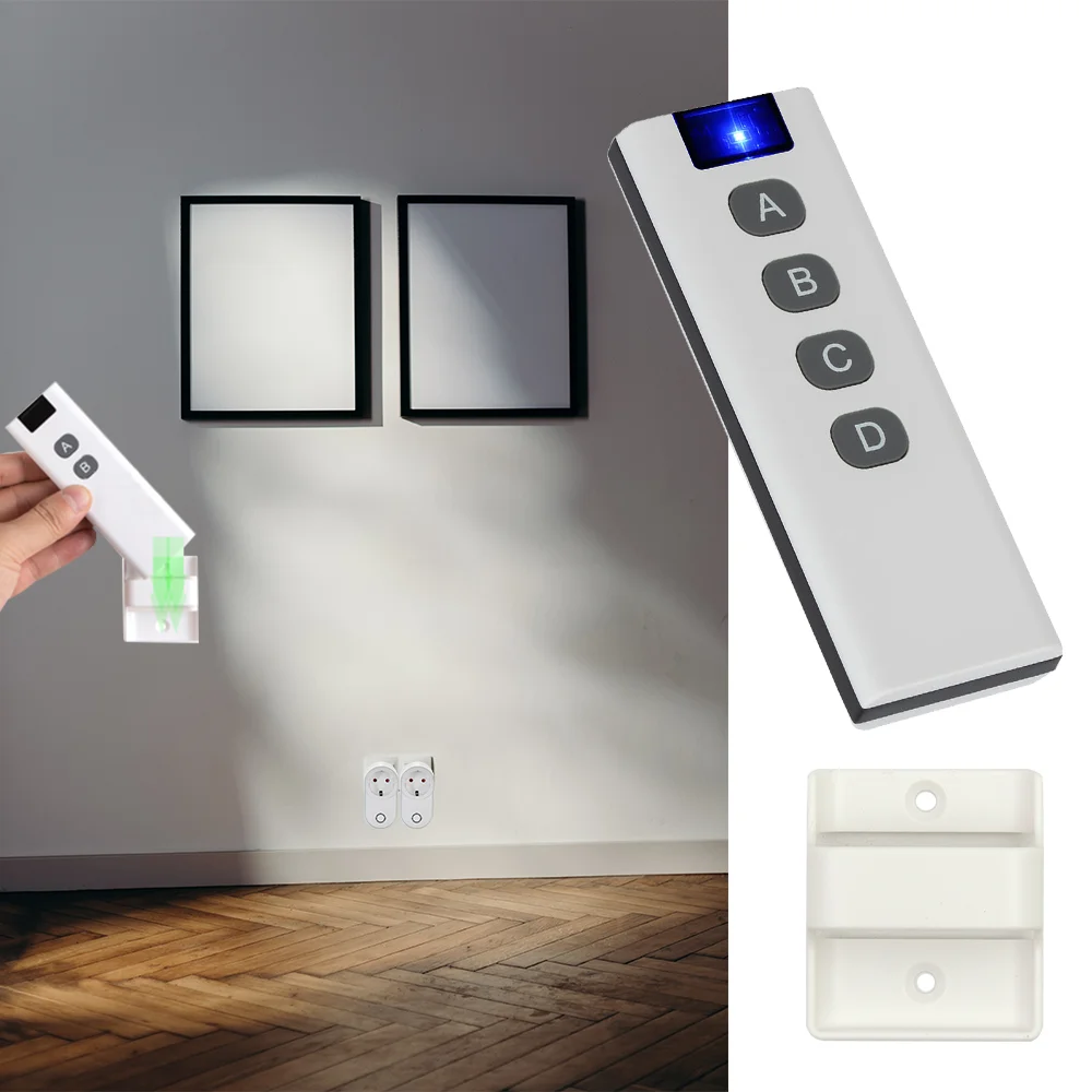 Беспроводной Выключатель с дистанционным управлением 433 МГц В переменного тока