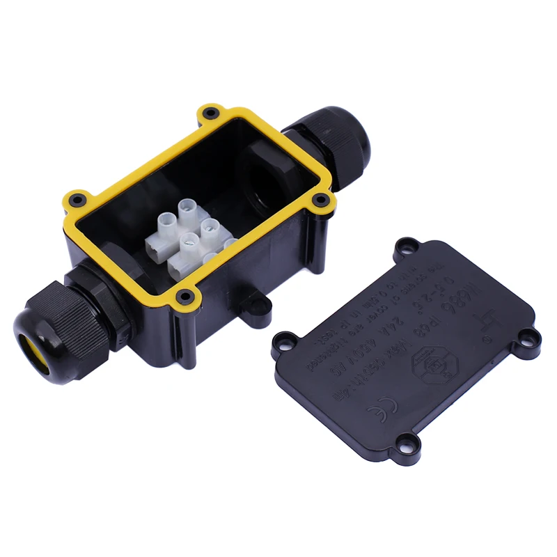 

2 Pin 3 Pin T Waterproof Connector Electrical Cable Wire Connector Cable Plug Adapter Screw locking Cable Industrial AC12V 220V