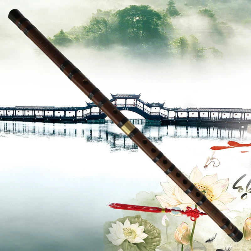 Высококачественная бамбуковая флейта профессиональных деревянных духовых инструментов C D E F G ключа китайская дизи трансверсальная флаута.