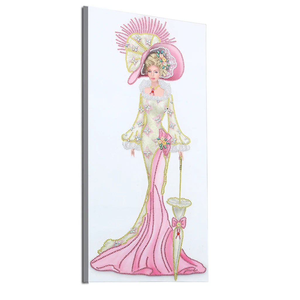 

Алмазная живопись Ангел Элегантная Леди частичное сверло особой формы Кристалл Стразы женские алмазные наборы для творчества для взрослых и детей