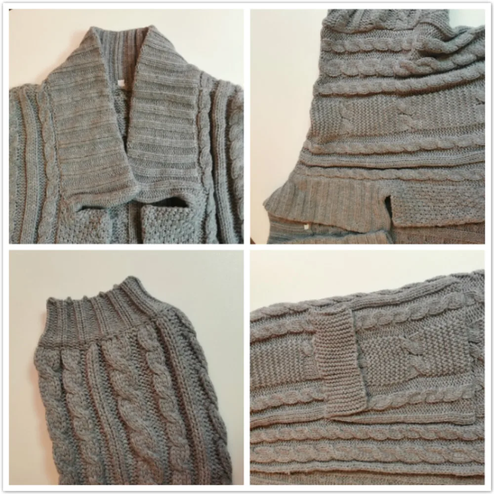 

Casual Men Sweater Cardigan Winter Jacket Cool Man Plus Size Male Brand Knitted Autumn Warm Twisted Jumpers Long Knited Coat New