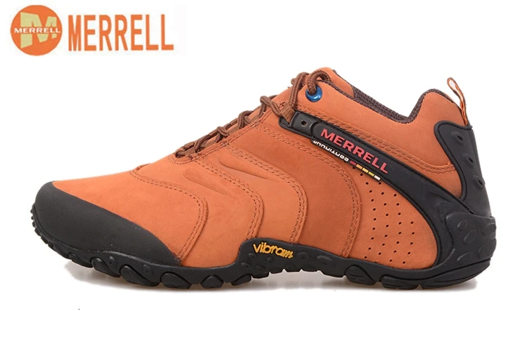 Merrell Мужская Профессиональная уличная спортивная обувь из нубука и натуральной