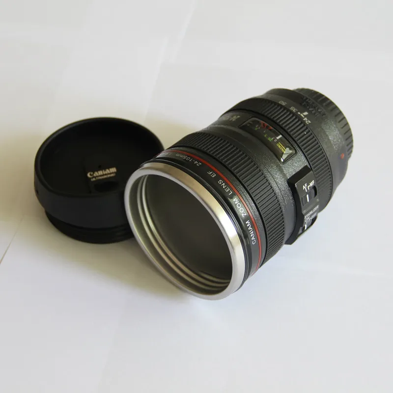 400 мл семейная чашка для молока кофе Дорожная кружка из нержавеющей стали черная