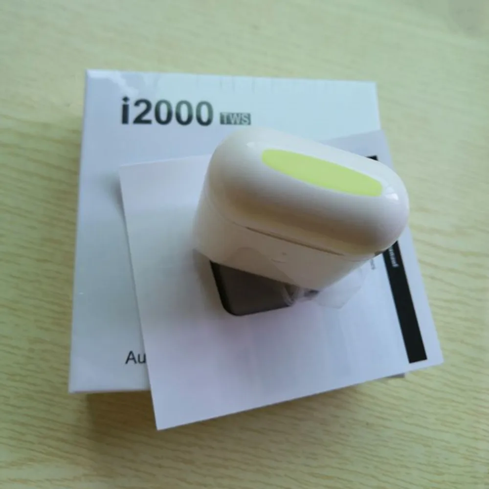 I2000 TWS 1:1 Реплика авто окна беспроводные наушники 8D супер бас Bluetooth 5 0 pk w1 h1 чип i90 i100