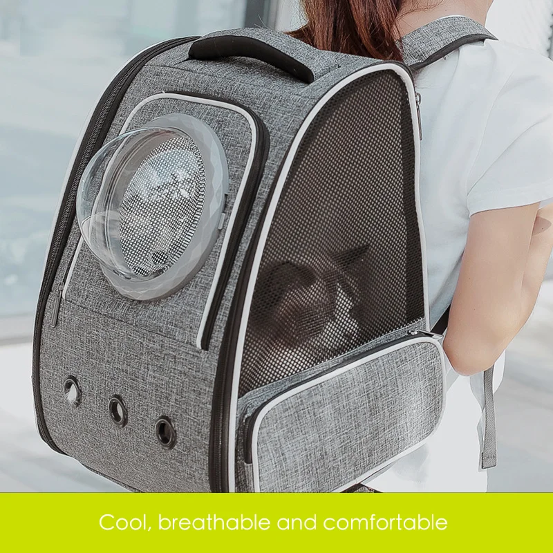 Сумка для собак дышащий рюкзак складная дорожная Большая вместительная сумка