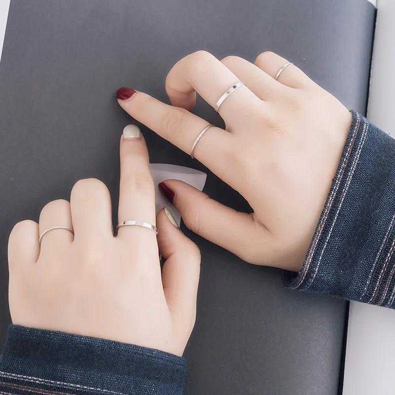 Japan and South Korea style bohimia alloy joint ring simple cold wind 10 sets of ornaments for fashion female wholesale | Украшения и