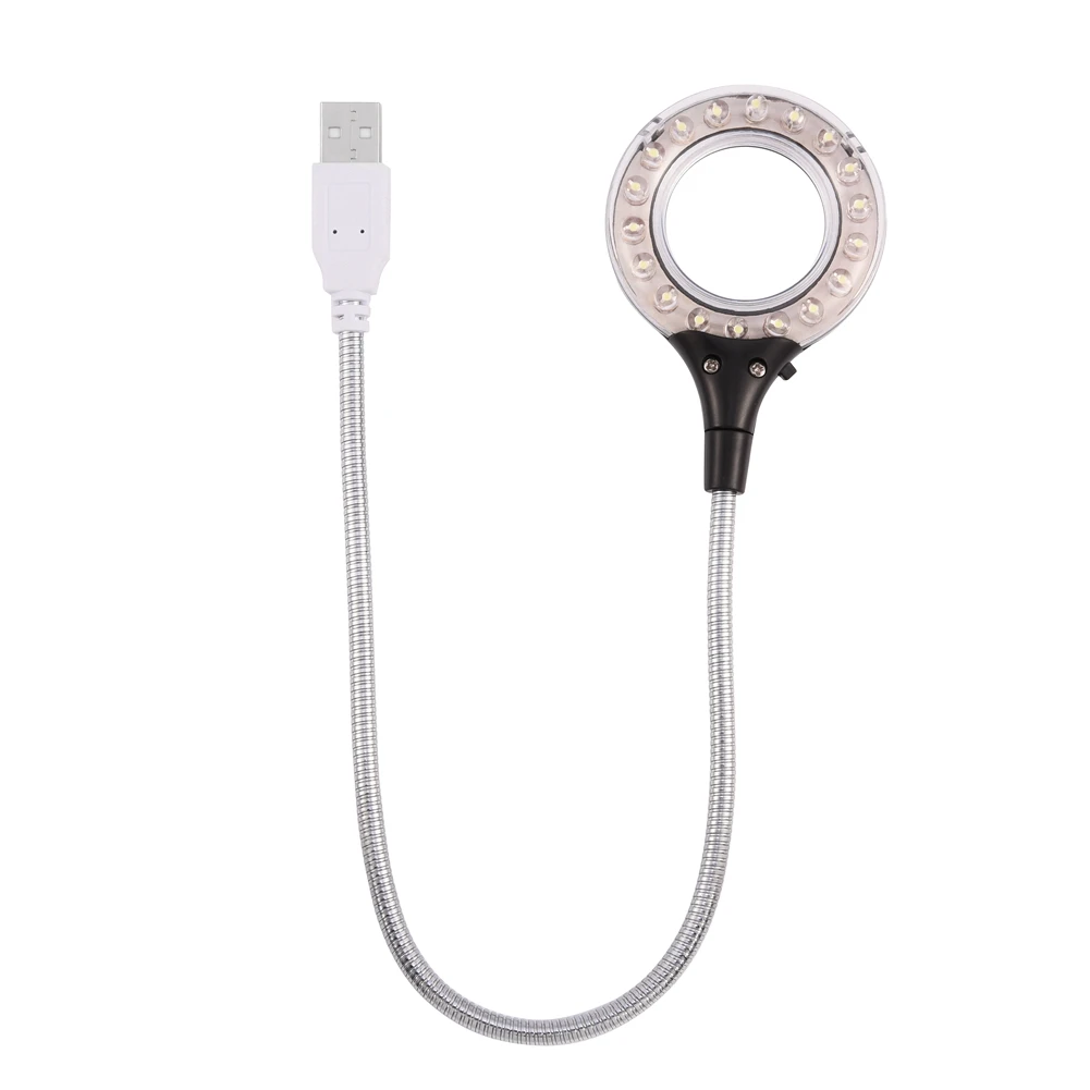 

Universal High Brightness Portable USB 18Pcs LED Lamp Blubs Light for PC/ Laptop Black