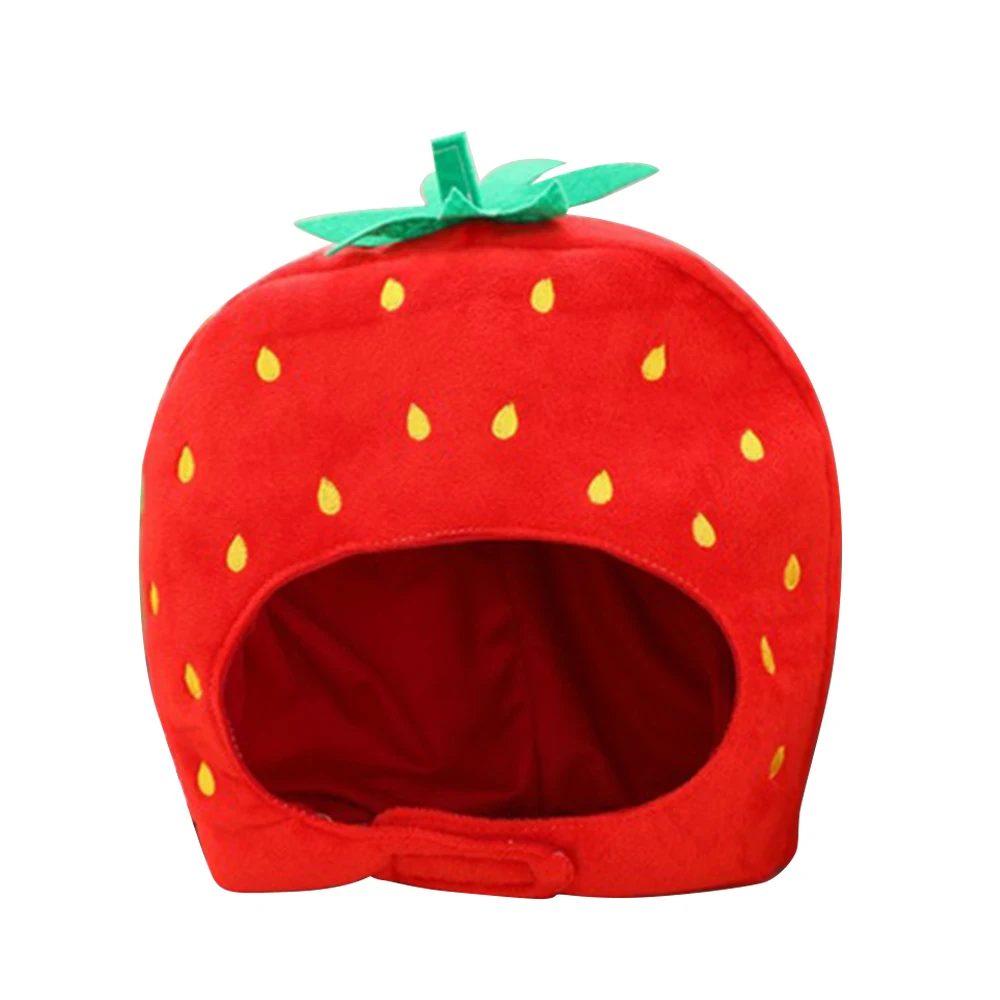 Шляпа клубника косплей реквизит аксессуары плюшевые головы Необычные тайяки