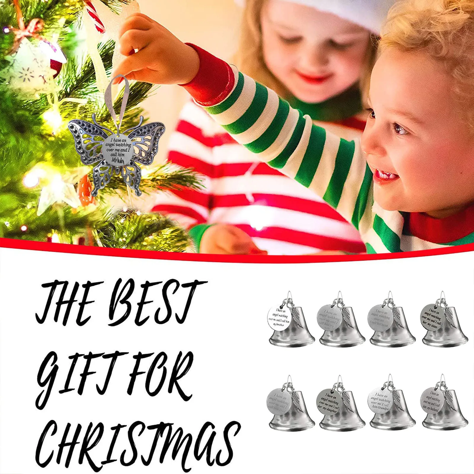 

Christmas Ornaments Angel Memorial Ornaments For Loss Of Loved One Personalize Christmas Decor for Home Havidad New Year