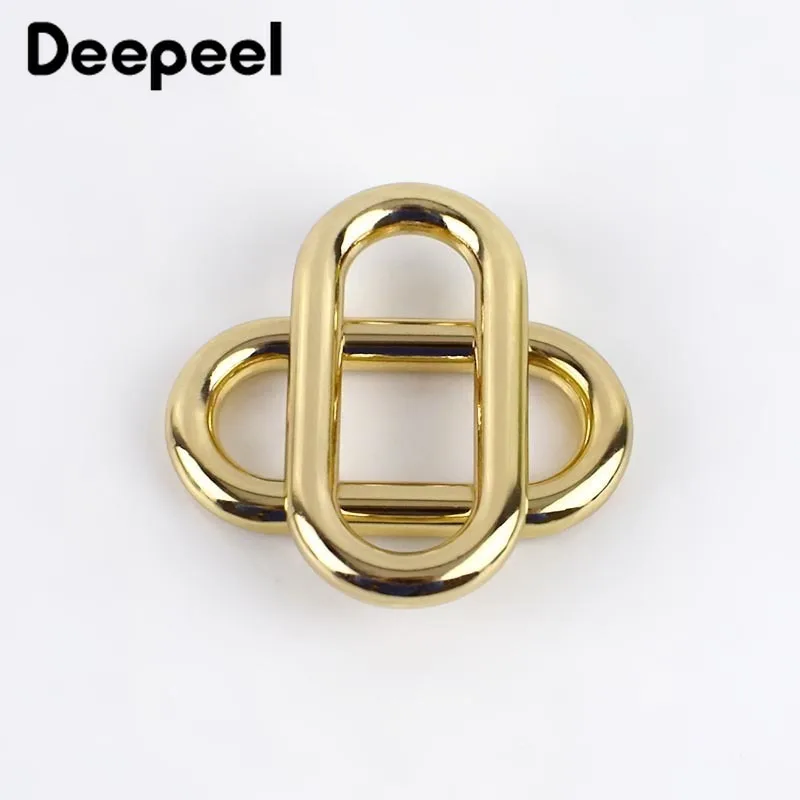 

5/10pcs 32mm Deepeel Oval Metal O Ring Bag Strap Belt Buckle Webbing Loop Clasp Buckles for Bags Connector DIY Sewing Accessorie