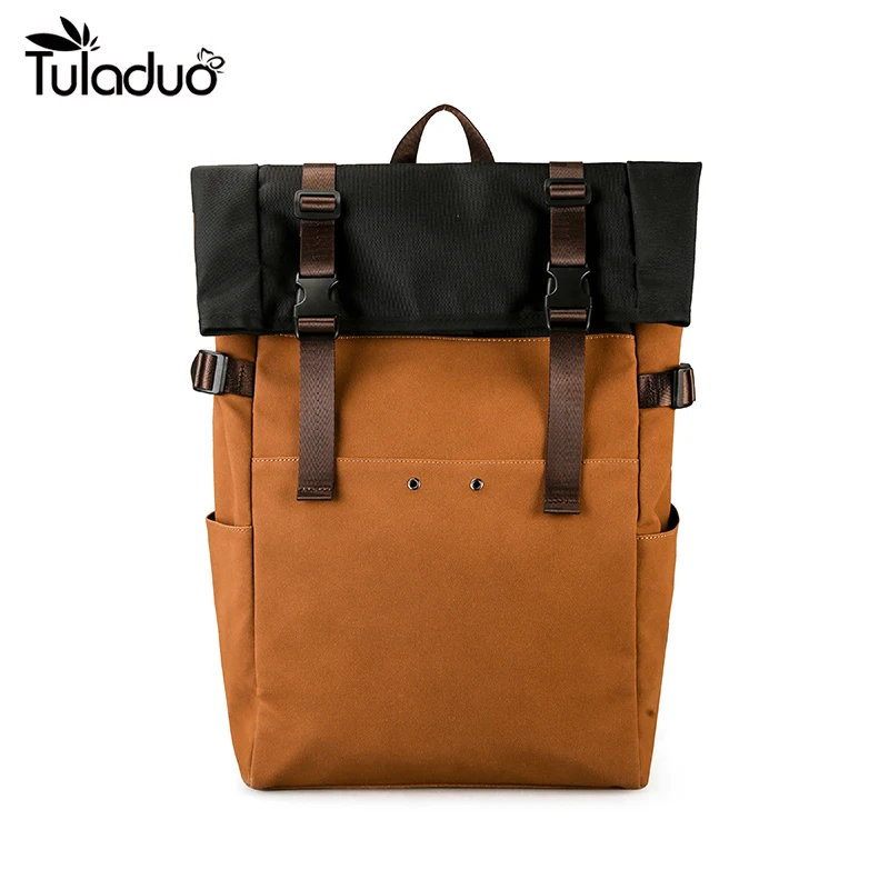 Новый модный мужской рюкзак ретро мужская дорожная сумка вместительный дорожный