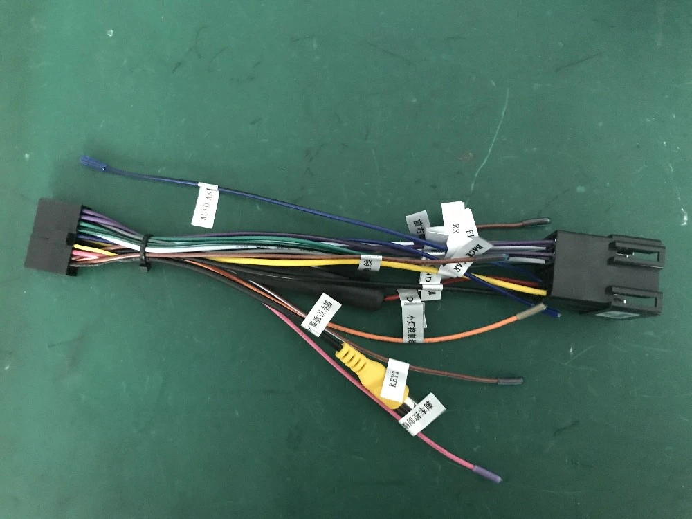 Проволочный Кабель ISO для автомобильного монитора подходит только нашего