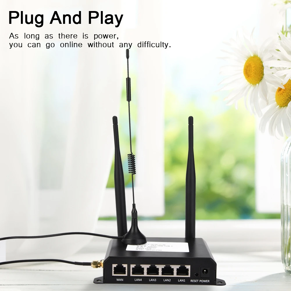 4G LTE USB портативный двухпроводный Wi-Fi роутер промышленного класса карманная
