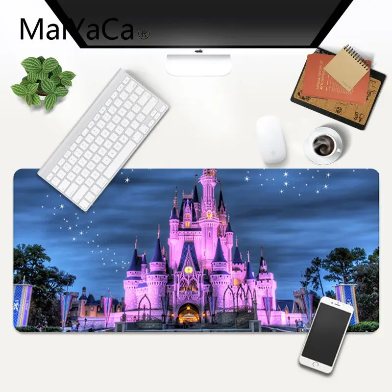 

MaiYaCa Vintage Cool magic castle Rubber Pad to Mouse Game Gaming Mouse Pad gamer Large Deak Mat 800x400mm for overwatch/cs go