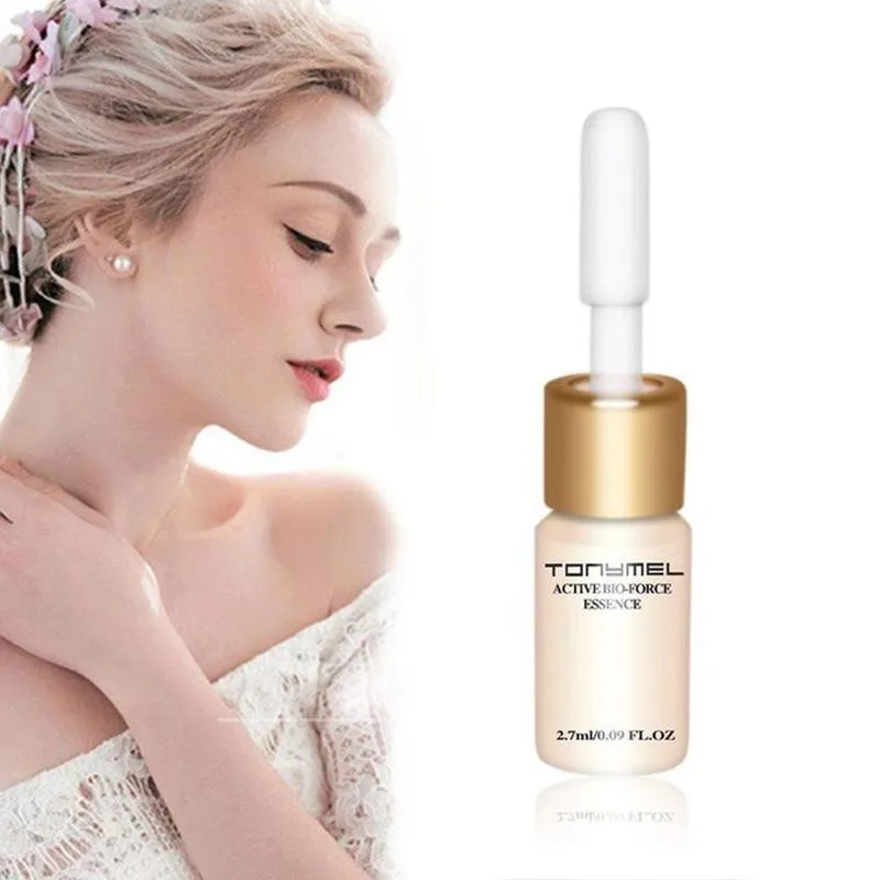 

2.7ml Makeup Liquid Shrink Pore Whitening Essence Face Care Moisturizing Serum Hyalu Dry deep Essence Face Skin Anti-Aging Q1B1